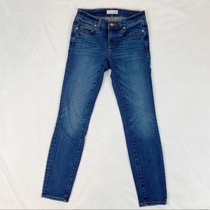 Loft size 00 modern skinny ankle blue jeans